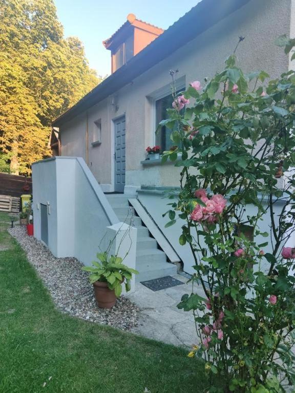 Kameralny pokój dla dwojga ze wspólną łazienką dla dwóch pokoi Sopot Exterior foto